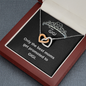 To my Gigi - Interlocked Hearts Necklace