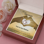 To My Soulmate - You're My Lifeline - Love Knot Necklace