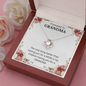 Promoted to grandma - Love Knot necklace
