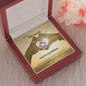 To My Soulmate - You're My Lifeline - Love Knot Necklace