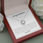Congratulations - Love Knot Necklace