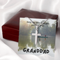 Promoted to Granddad - Cross Necklace