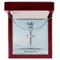 Faith Over Fear - Cross Necklace