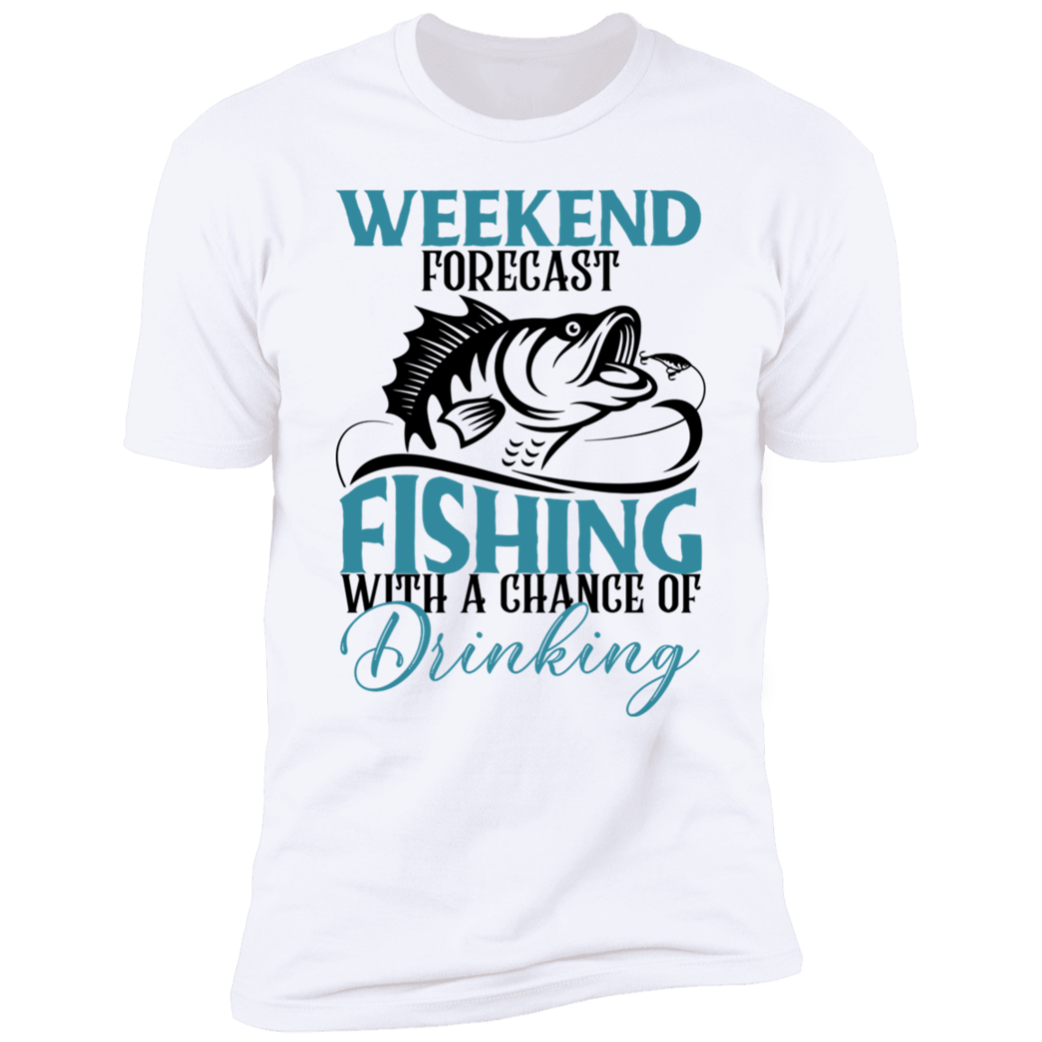 Weekend Forecast Unisex Fishing T-Shirt