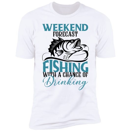 Weekend Forecast Unisex Fishing T-Shirt