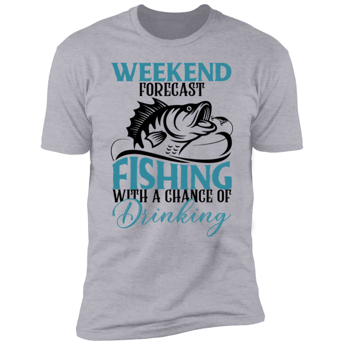 Weekend Forecast Unisex Fishing T-Shirt