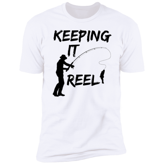 KEEPING IT REEL White Unisex T-Shirt