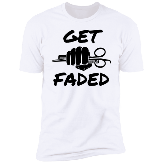 Get Faded White Barber Unisex T-Shirt