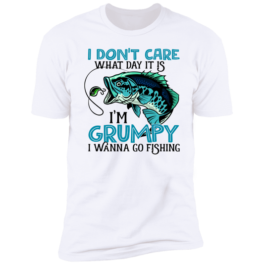 I Don't Care What Day It Is Unisex Fishing T-Shirt