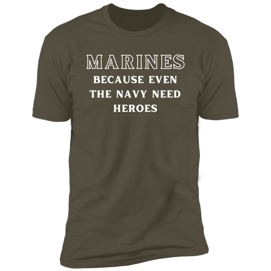 MARINES Green Unisex T-Shirt