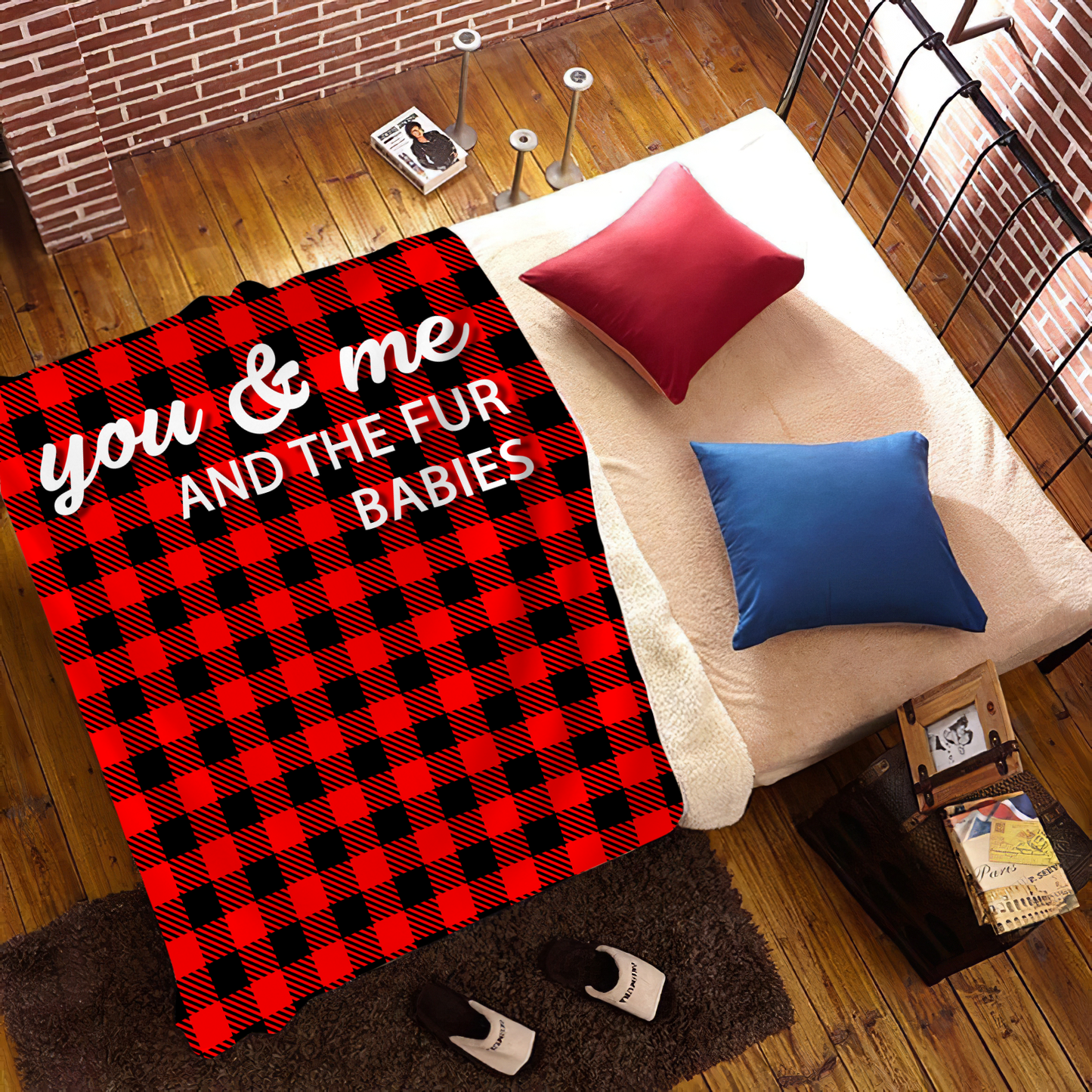 Fur Babies - Sherpa Blanket 50x60