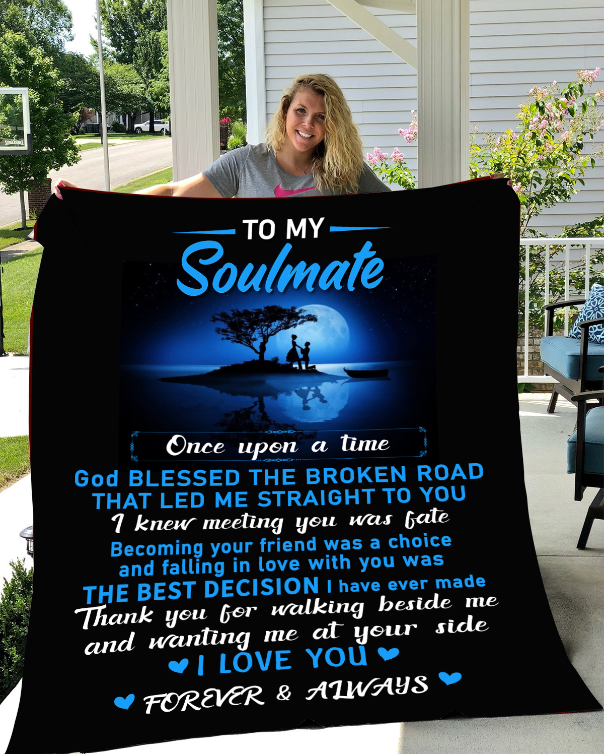 Soulmate | Once Upon A Time - Sherpa Blanket 50x60