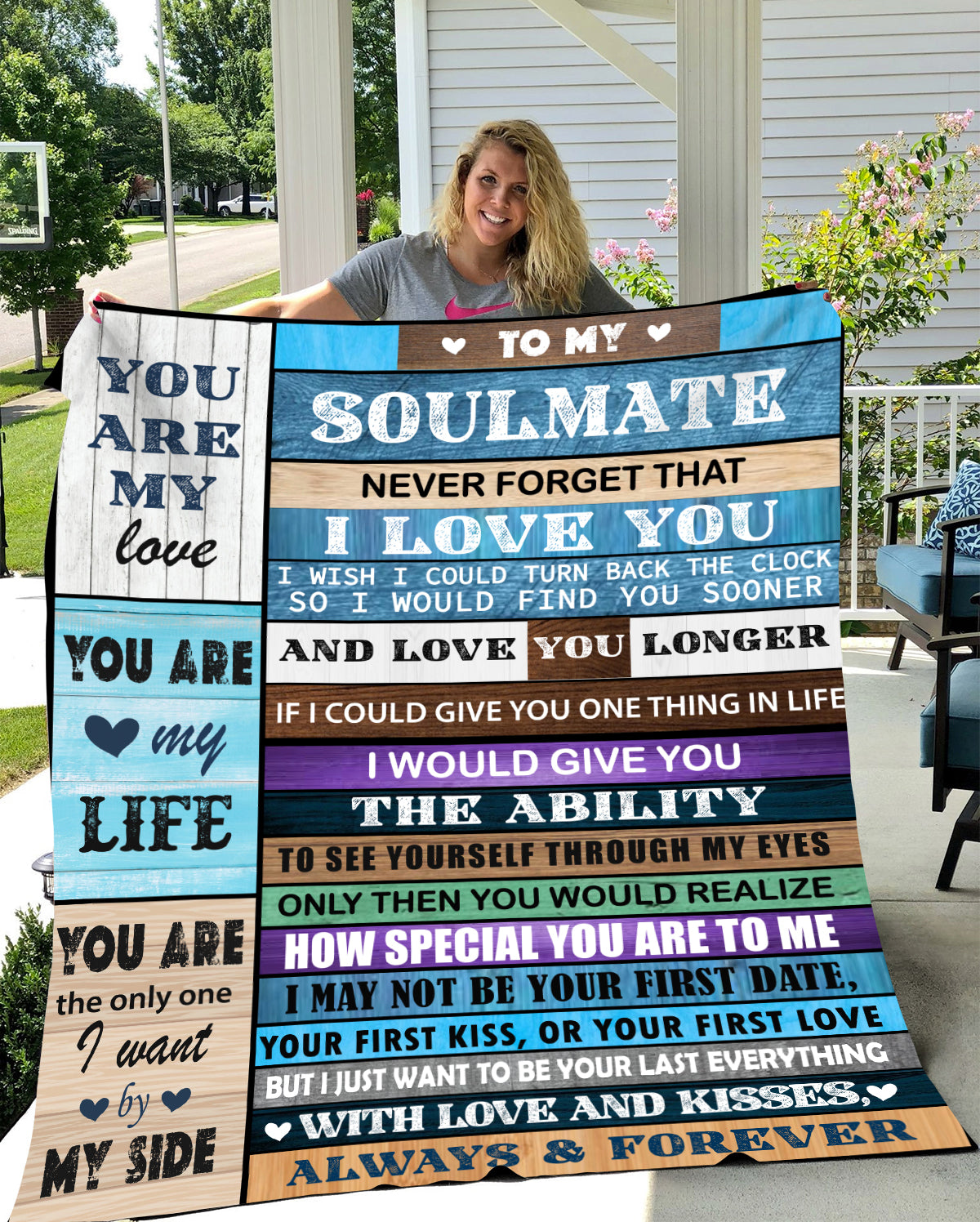 Soulmate | Always & Forever - Sherpa Blanket 50x60