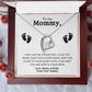 To My Mommy/From Tummy - Forever Love Necklace