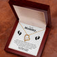 To My Mommy/From Tummy - Forever Love Necklace