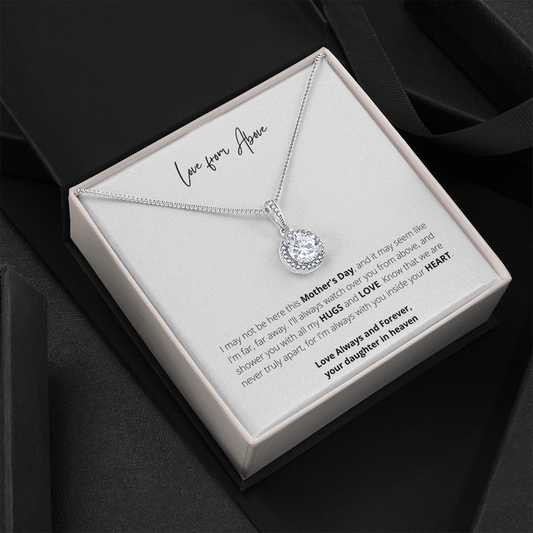 To Mom from Daughter in Heaven - Eternal Hope Necklace